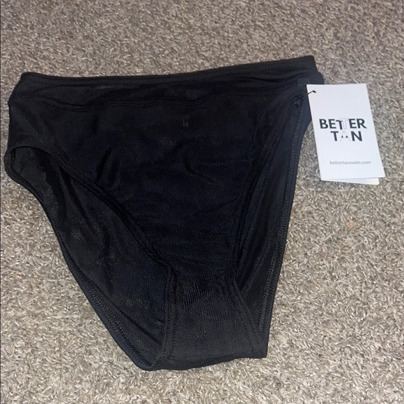 Black Bikini Bottom by Better Tan size small - Picture 3 of 5